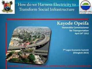 How do we Harness Electricity to Transform Social Infrastructure