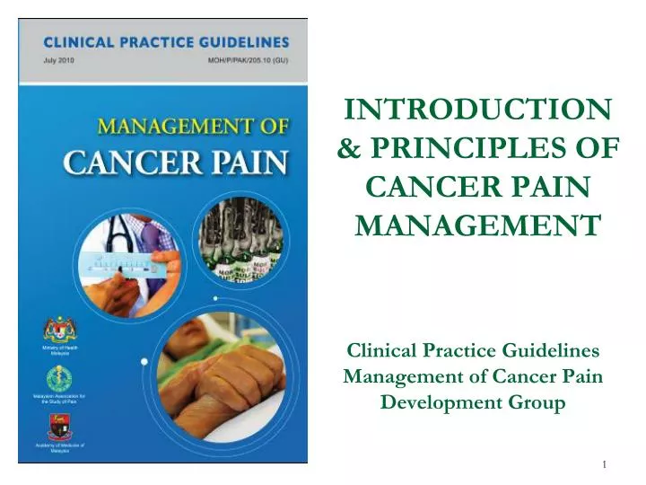 introduction principles of cancer pain management