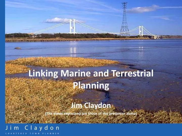 linking marine and terrestrial planning