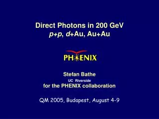 Direct Photons in 200 GeV p+p , d +Au, Au+Au