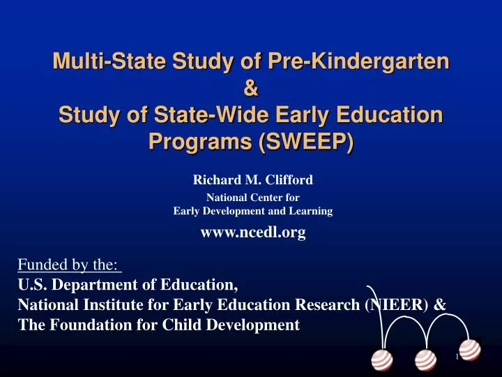 multi state study of pre kindergarten study of state wide early education programs sweep