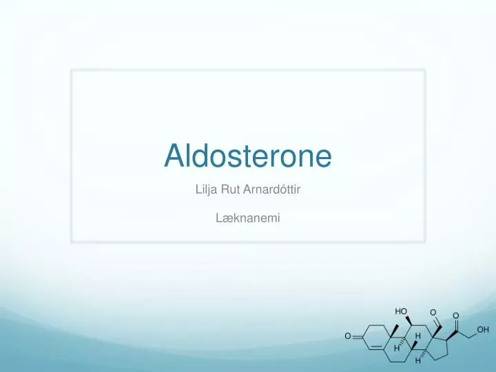 aldosterone