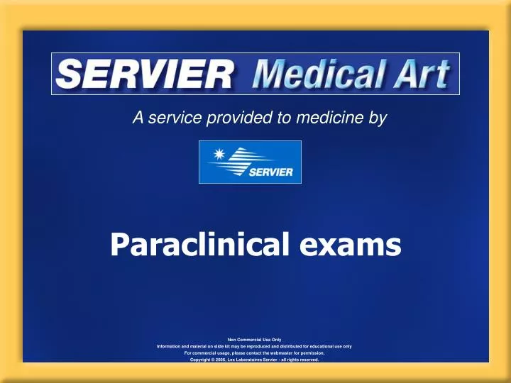 paraclinical exams