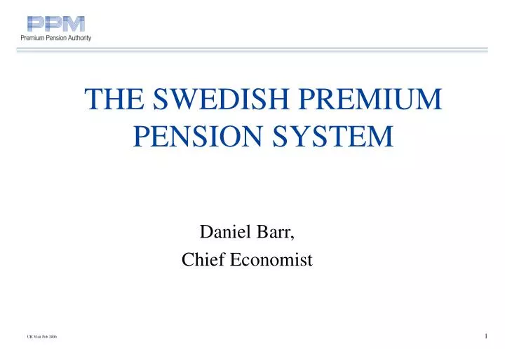 the swed i sh premium pension system