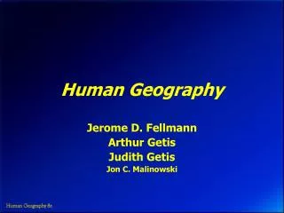 human geography