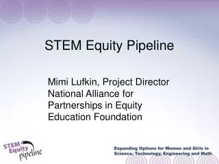 STEM Equity Pipeline