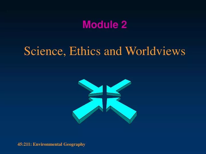 science ethics and worldviews