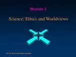 Science, Ethics and Worldviews