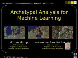 Archetypal Analysis for Machine Learning