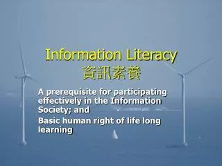 Information Literacy ????