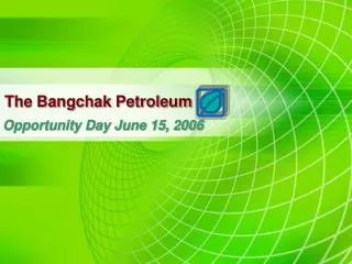 The Bangchak Petroleum