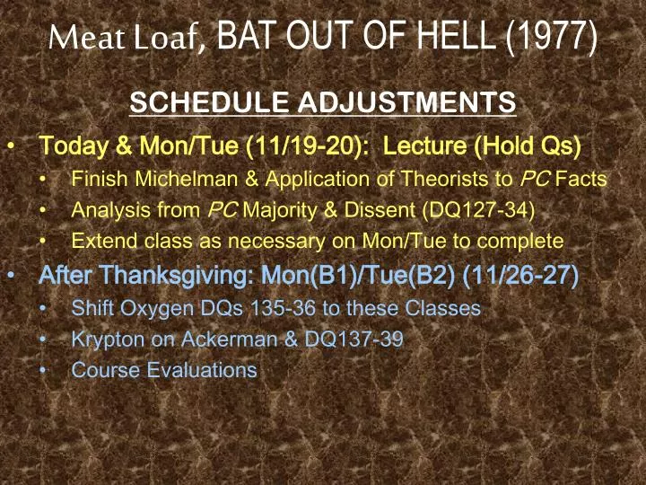 meat loaf bat out of hell 1977