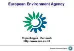 European Environment Agency - slide 1