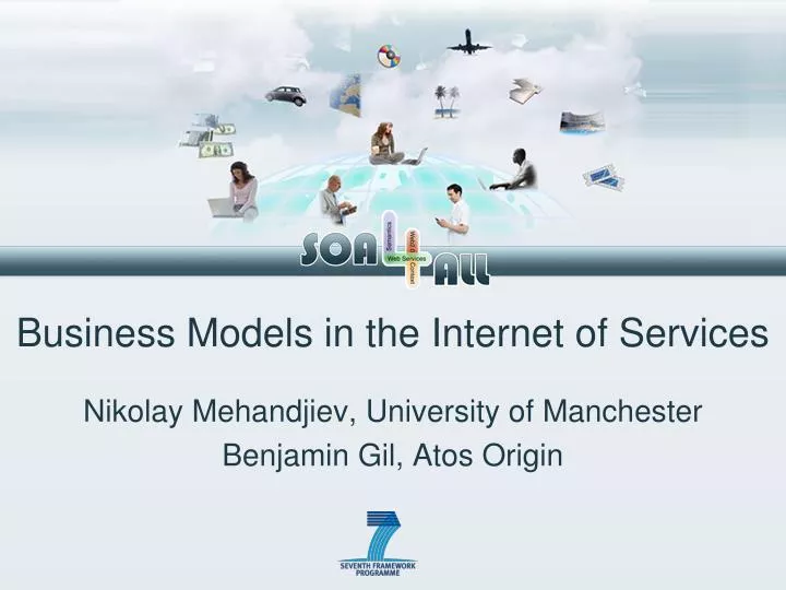 business models in the internet of services