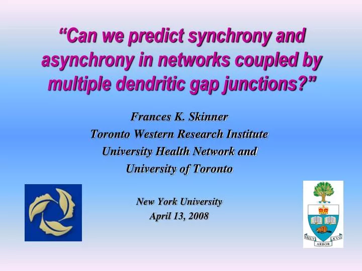 can we predict synchrony and asynchrony in networks coupled by multiple dendritic gap junctions