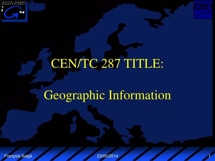 cen tc 287 title geographic information