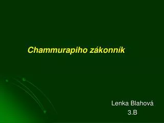 chammurapiho z konn k