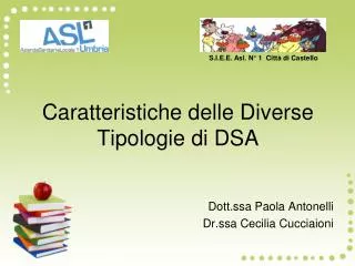 caratteristiche delle diverse tipologie di dsa
