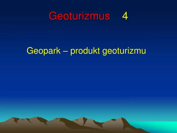 geoturizmus 4