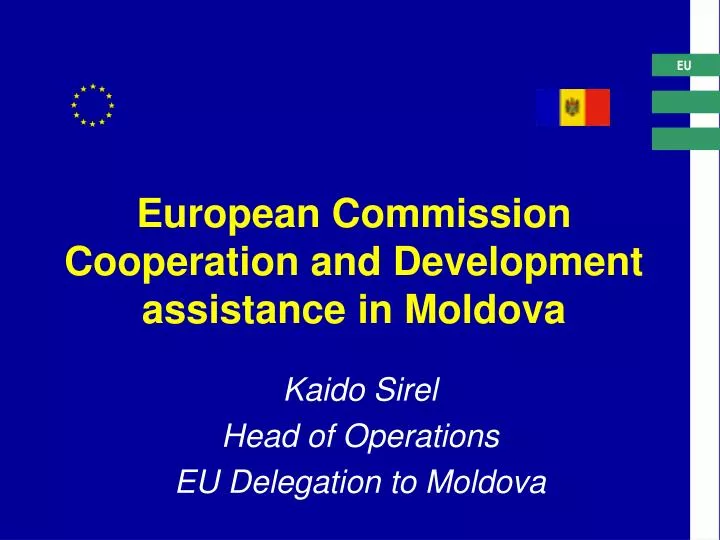 european commission cooperation and development assistance in moldova