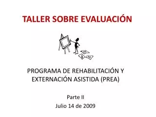 taller sobre evaluaci n