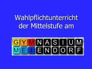 wahlpflichtunterricht der mittelstufe am