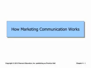 How Marketing Communication Works