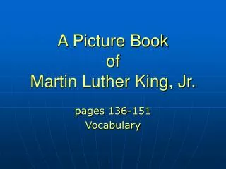 pages 136-151 Vocabulary