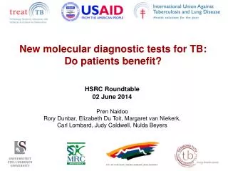 New molecular diagnostic tests for TB: Do patients benefit?