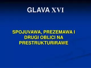glava xvi