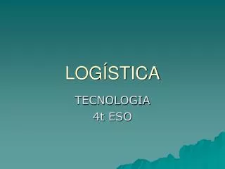 log stica