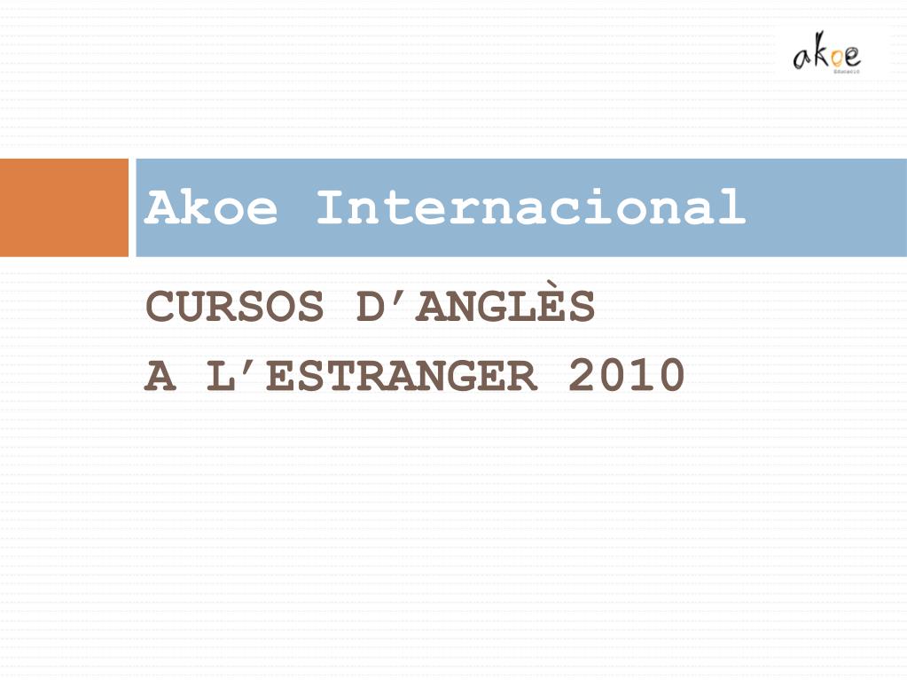 PPT - Akoe Internacional PowerPoint Presentation, free download - ID ...
