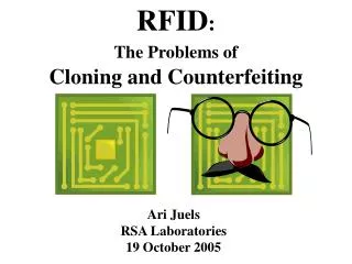 RFID : The Problems of Cloning and Counterfeiting