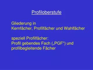profiloberstufe