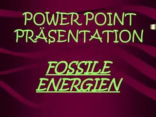 power point pr sentation