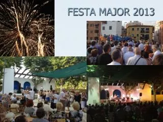 festa major 2013