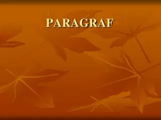 paragraf