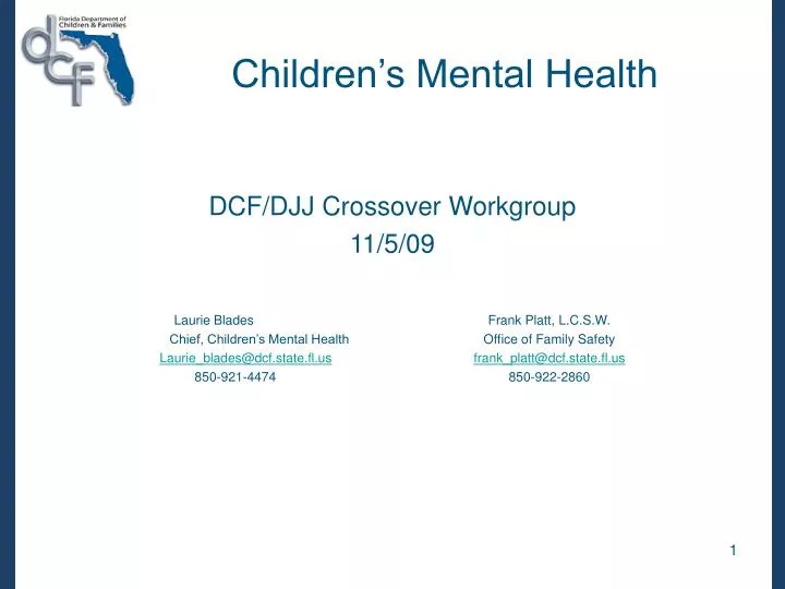 children s mental health