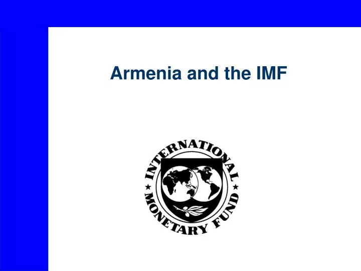 armenia and the imf