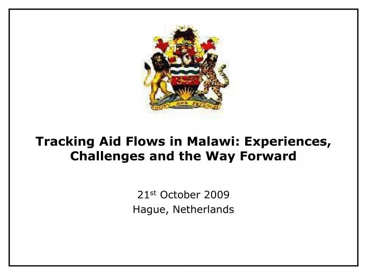 tracking aid flows in malawi experiences challenges and the way forward