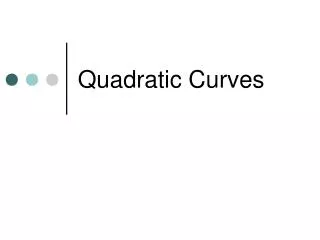 Quadratic Curves