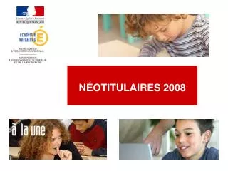 n otitulaires 2008
