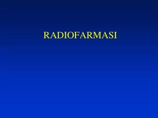 RADIOFARMASI