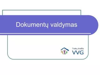 dokument valdymas