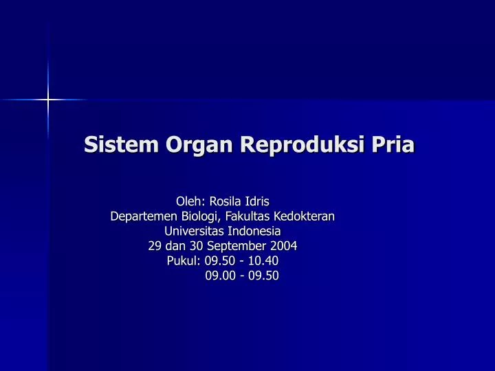 sistem organ reproduksi pria