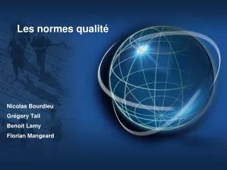 les normes qualit