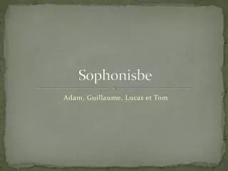 sophonisbe