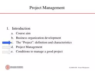 Project Management