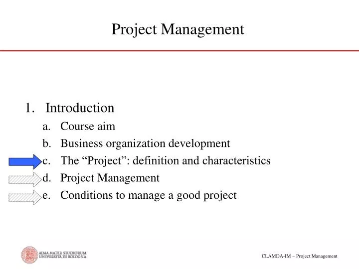 project management