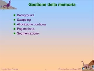 gestione della memoria